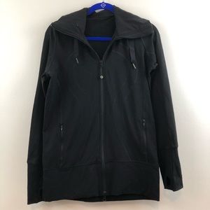 Lululemon Athletic Zip Up Jacket With Hood Sz 8